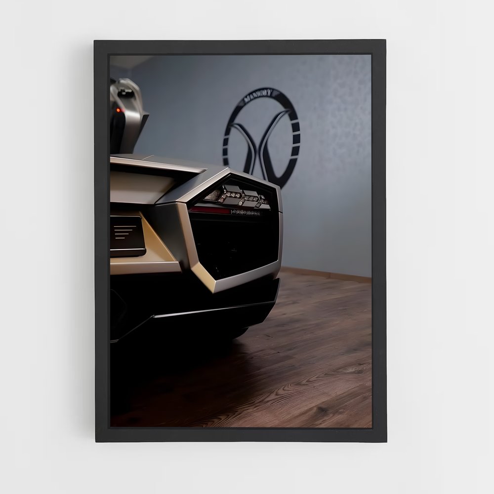 Poster Dream Machine – affiche Lamborghini (vue 2)
